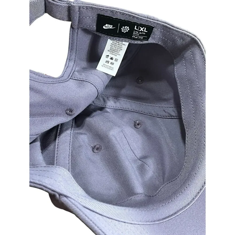 Nike Unisex Club Performance Adjustable Hat Size L/XL (Purple ) FZ5698-509 NEW